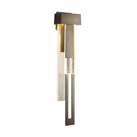 Hubbardton Forge Rainfall Large LED Outdoor Sconce 302533-LED-LFT-10-II0596